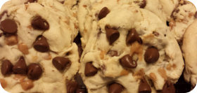 Milk Chocolate & Toffee Cookies