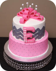 Girl Baby Shower Cake  
