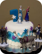 Frozen Birthday Cake