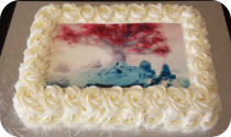 Edible Image Cake